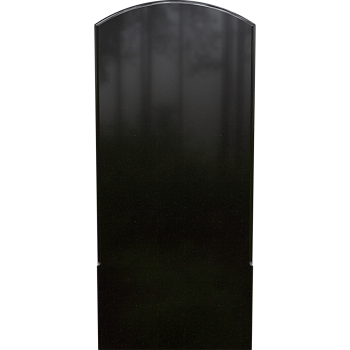 Черный гранит стела № 005 - 1000*450*70