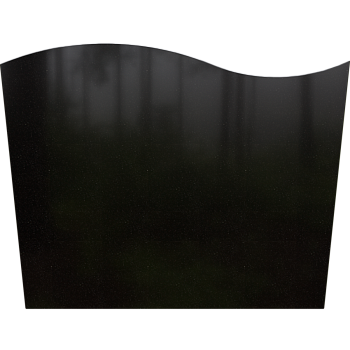 Черный гранит стела № 050 - 700*900*50