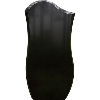 Черный гранит стела № 083 - 1100*550*70