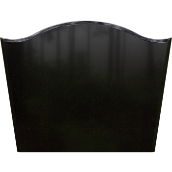 Черный гранит стела № 055 - 700*900*50