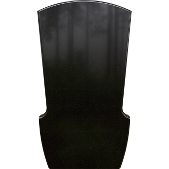 Черный гранит стела № 009 - 1100*600*70