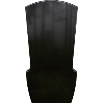 Черный гранит стела № 009 - 800*400*50