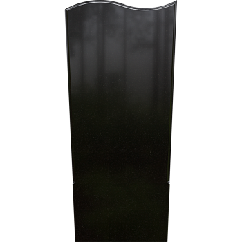 Черный гранит стела № 003 - 1000*450*50