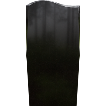 Черный гранит стела № 010 - 800*400*50