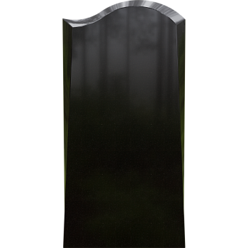 Черный гранит стела № 089 - 800*400*50