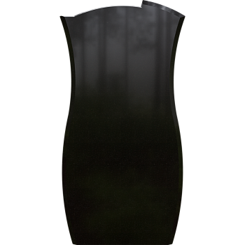 Черный гранит стела № 063 - 800*400*50