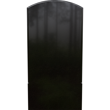 Черный гранит стела № 005 - 800*400*50