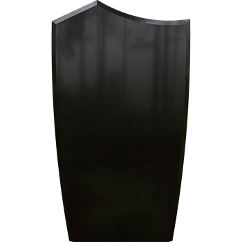 Черный гранит стела № 044 - 800*450*50