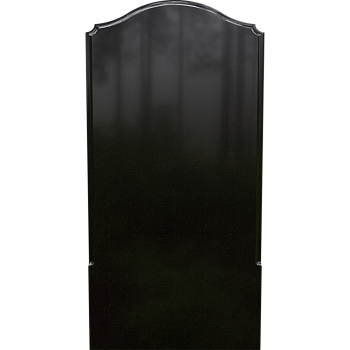 Черный гранит стела № 002 - 1000*500*50