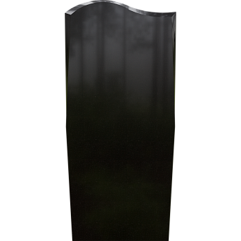 Черный гранит стела № 010 - 1000*450*50